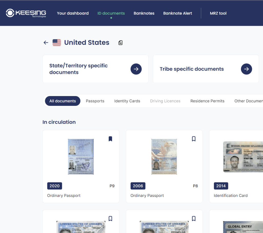 DocumentChecker Screenshot US DocumentChecker US